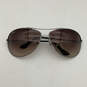 Mens RB3293 Brown Lens Metal Silver Full Rim UV Protection Sunglasses image number 1