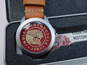Men's Indian Motorcycle 1901 Leather Analog Watch IOB image number 3