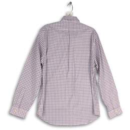 NWT Ralph Lauren Mens Pink Navy Blue Plaid Spread Collar Button-Up Shirt Sz XL alternative image