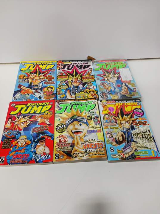 6PC Lot of Assorted Shonen Jump Magazines image number 2