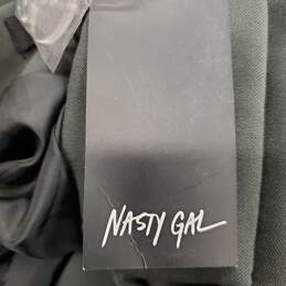 Nasty Gal Women Charcoal Longline Pad Blazer M alternative image