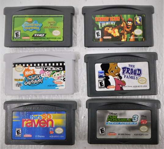 Nintendo Gameboy Advance with 6 games That's So Raven image number 4