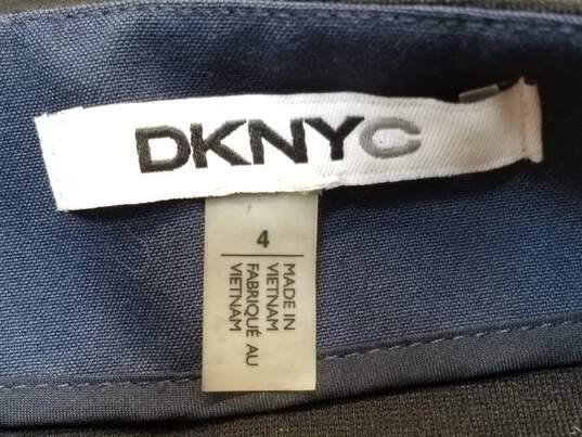 DKNY Women's Black & Blue Pencil Skirt Size 4 image number 5