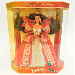 1997 10th Anniversary Happy Holidays Hallmark Barbie Doll Special Edition