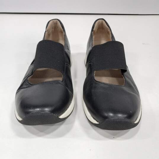 Women's Vionic Cadee Black Leather Slip-on Mary Jane Sz 6.5  Shoes image number 4