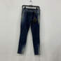 NWT Womens Blue Faded Medium Wash Mid Rise Stretch Skinny Leg Jeans Size 29 image number 1