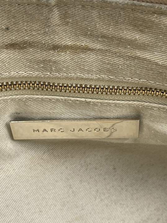 Vtg Marc Jacobs Pearlescent Quilted Satchel COA image number 6
