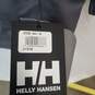 Helly Hansen Women's Long Belfast Lightweight Waterproof Rain Jacket Hot Pink Size M NWT image number 3