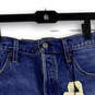 NWT Womens Blue Denim 501 High Rise 5-Pocket Design Cut-Off Shorts Size 33 image number 3