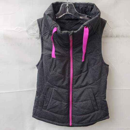 The North Face Women's Grey/Pink Vest Size XS image number 1
