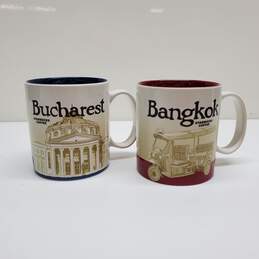 Starbucks Bucharest + Bangkok Coffee Mug