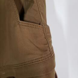 Mens Flat Front Straight Leg Belt Loops Zipper Pockets Cargo Pants Size 32X32 alternative image