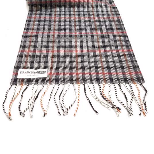 Granchiodioro Women's Plaid Scarf image number 4