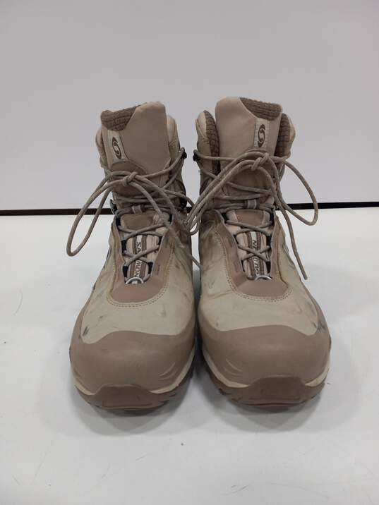 Salomon Women's Mischaka Beige & Brown Boots Size 8.5 image number 2