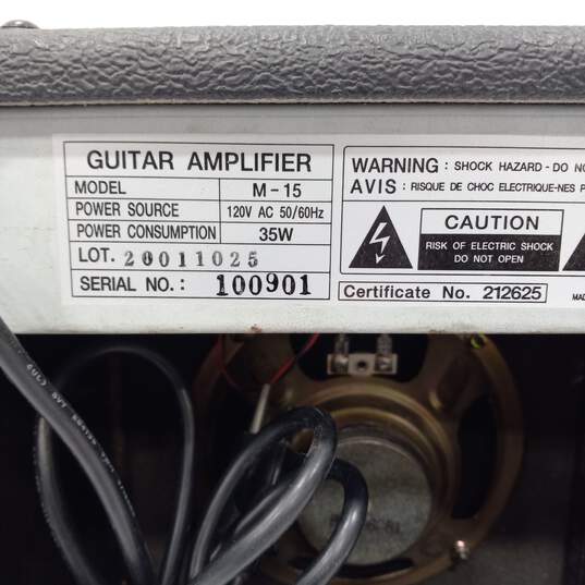 Black LTD M-15 Guitar Amplifier image number 3