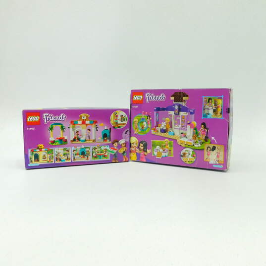 2 Sealed Lego Friends Building Sets Doggy Day Care & Heartlake City Pizzeria 41691 41705 image number 4
