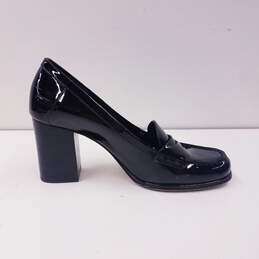 Michael Kors Patent Leather Buchanan Loafer Pumps Black 7 alternative image