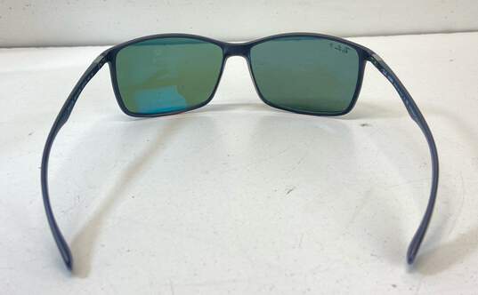 Ray-Ban RB4179 Rectangle Frame Sunglasses Black One Size image number 4