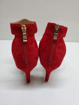 XYD Red Fashion Heels Women's Size 12 alternative image