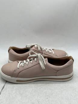 Womens Un Maui Pink Leather Lace Up Low Top Sneaker Shoes Sz 9 W-0550477-A alternative image