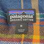 Patagonia Plaid Coton Button Up Flannel Shirt Size Medium image number 5