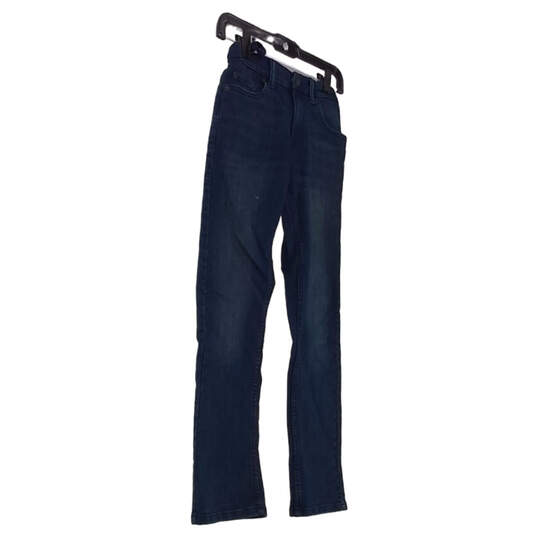 Boys Blue 511 Slim Fit Dark Wash Denim Straight Leg Jeans 12R 26X27 image number 3