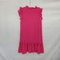 CeCe Hot Pink Lined Midi Sheath Dress WM Size XS image number 2