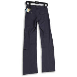 NWT Womens Gray Flat Front Pockets Bootcut Leg Jegging Pants Size XST alternative image