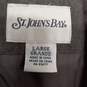 St. John's Bay Men's Gray Coat Size L image number 4