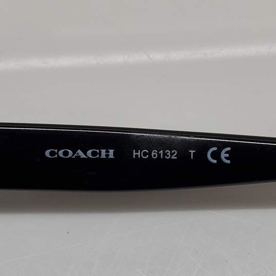 AUTHENTICATED COACH HC6132 SILVER GLITTER EYEGLASS FRAMES image number 6