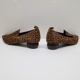 Wm VTG. Jeffrey Campbell Viona Shoes Animal Hair Loafers Sz 10 alternative image