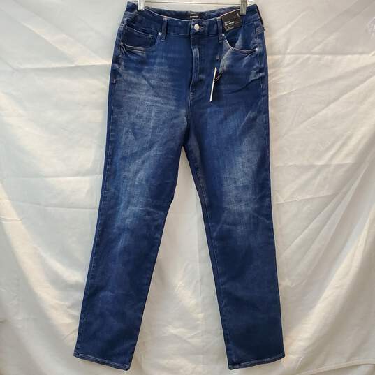 Express 90s Slim Super High Rise Ultra Hyper Stretch Jeans NWT Size L (12, 14, 16) image number 1