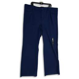 NWT Torrid Womens Navy Blue Studio Luxe Ponte Bombshell Bootcut Ankle Pants 26T