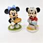 VNTG Walt Disney Productions Brand Minnie Mouse Skiing and Tennis Ceramic Figurines (Set of 2) image number 1