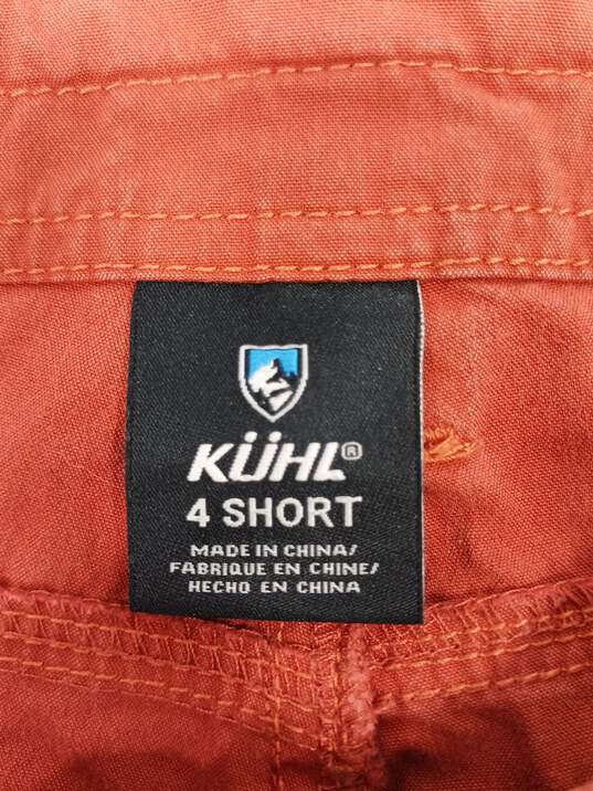 Kuhl Women's Orange Splash Roll-Up Pants Size 4S image number 3