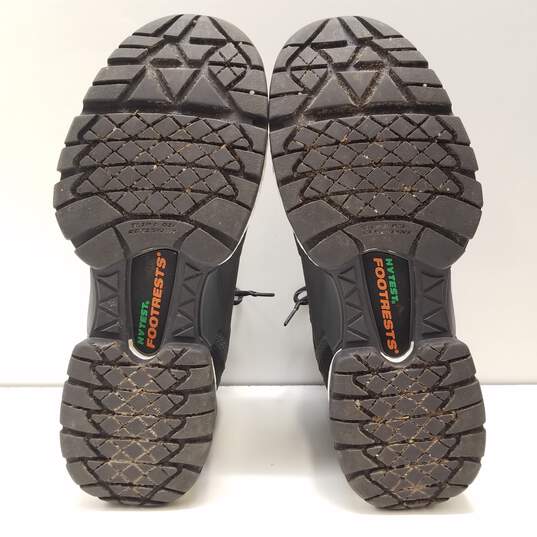 Hytest Footrests Steel Toe Boots Grey 8.5 image number 9