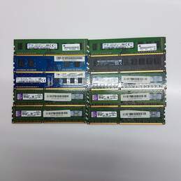 Lot of 10 Mixed PC3 DD3 Desktop Memory Ram #1