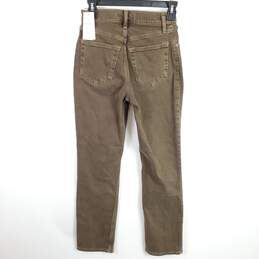 Abercrombie & Fitch Women Brown Jeans Sz 24 NWT alternative image