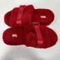 UGG Women's Red TreadLite Fluffy Slippers Size 10 image number 3