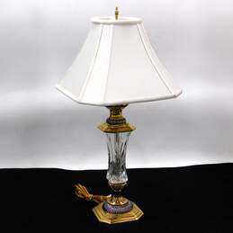 Waterford Crystal Florence Court Table Lamp 29 Inch - For Repair