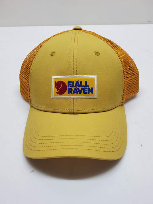 Fjall Raven Yellow & Orange Trucker Cap image number 1