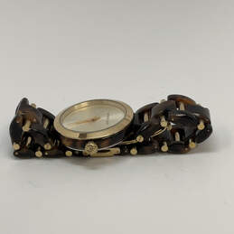 Designer Michael Kors Gold-Tone MK-4314 Tortoise Analog Wristwatch alternative image