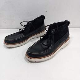 Men's Black Sperry Pushwave Chukka Boots Size 12