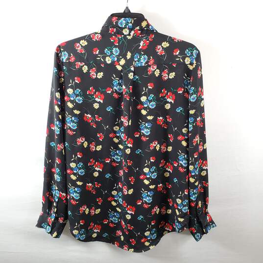Laundry By Shelli Segal Women Floral Blouse M image number 2