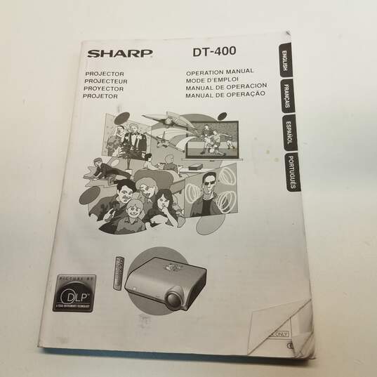 Sharp DT-400 HD Projector image number 10