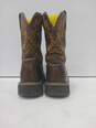 Justin Women's Brown Leather Boots Size 9 image number 3