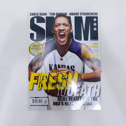 2008 Kansas State Michael Beasley Signed Slam Magazine Cover