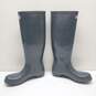 Hunter Original Gloss Gray Rain Boots Size 7M/8F image number 3