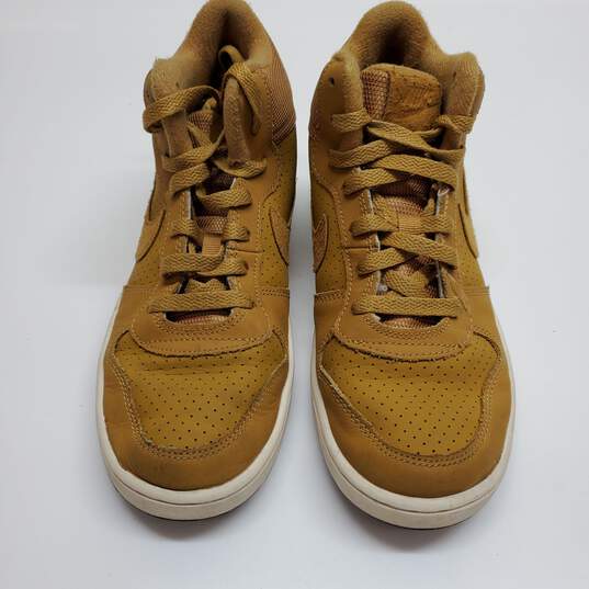 NIKE COURT BOROUGH MID (GS BOYS) 'WHEAT'  839977-701 SIZE 5.5Y image number 3