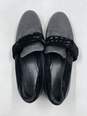 Authentic Jimmy Choo Black Formal Glitter Loafers M 10 image number 6
